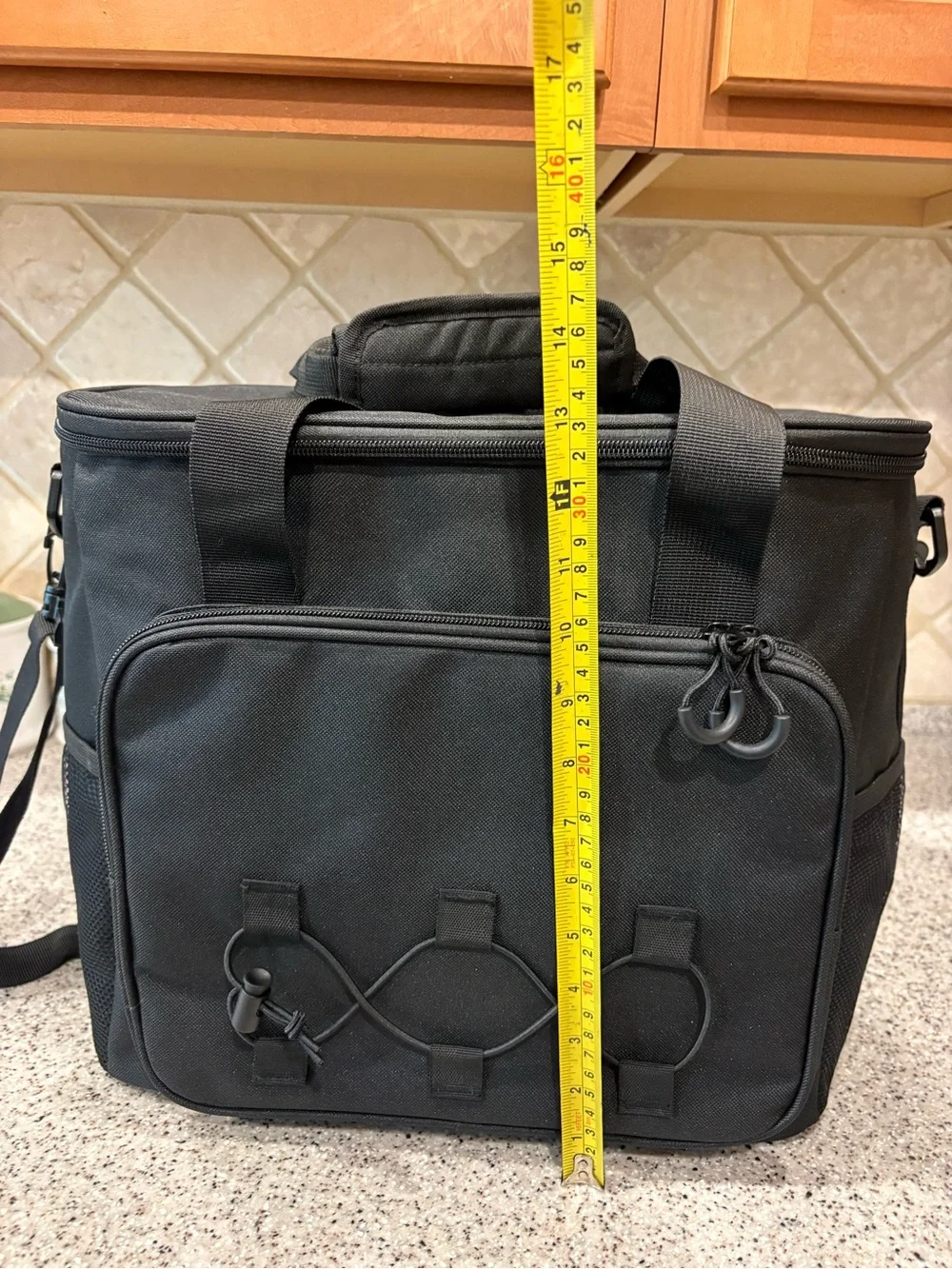 Picnic Cooler Backpack Double Insulated Black
